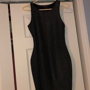 Material Girl Black polka-dot dress 👗